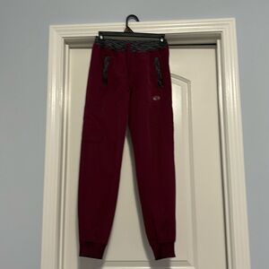 Dickies scrub pants XS bergundy